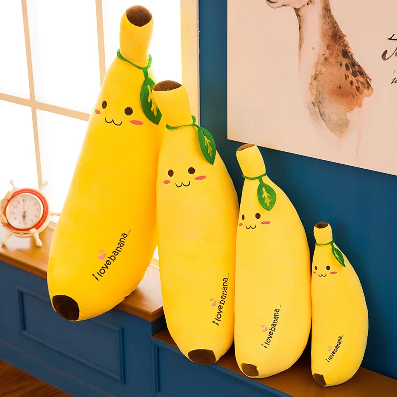 

New Style Banana Pillow Scissors Doll Hot Selling Plush Toy Net Red Douyin Cushion Celebrity Style Customizable