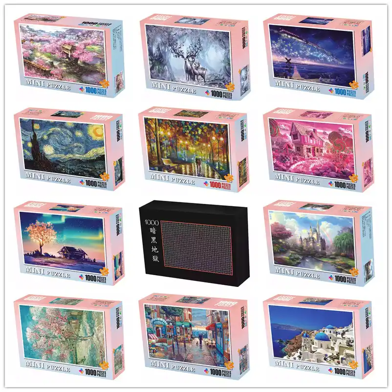 rompecabezas miniatura