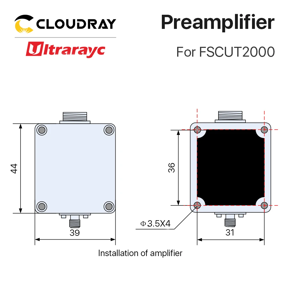 Ultrarayc усилитель предусилитель Seneor для друзей BCS100 FSCUT контроллер Precitec raycos WSX лазерная головка