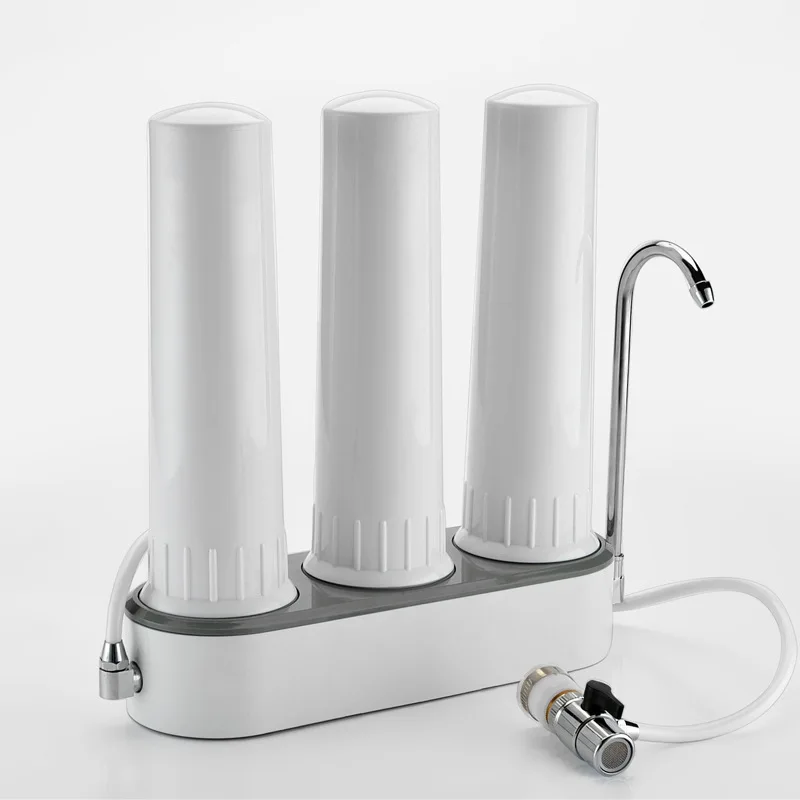 

Kitchen Small Appliances Faucet Water Purifier Straight Drinking Tap Water Three-stage Pre-filter
