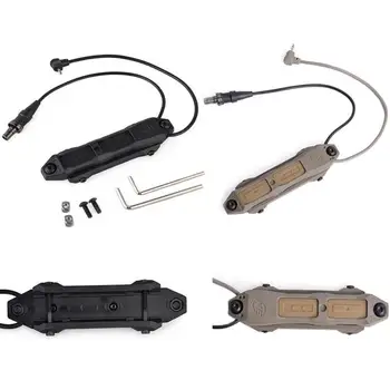 

Tactical Enhanced Pressure Switch Double Tactical Flashlight Dual Control Rat Tail Pressure Switch Lighting Accessories