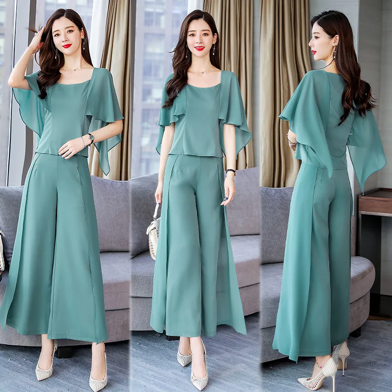 

Set/Suit Skirt 2019 Summer Cool Simple Mid-length Two-Piece Set Onesie-Style