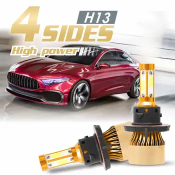

Hot 2pcs 6500K X7-COB LED Car Headlight Bulb H4 H7 H8/9/11 H13 9004/9005/9006/9007 Lamp LED Car Lights