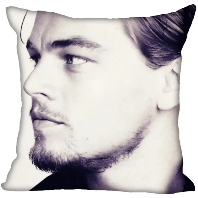 Чехол для подушки Leonardo DiCaprio, чехол для подушки для украшения дома, невидимый чехол на молнии, для украшения спальни автомобиля 45X45 см
