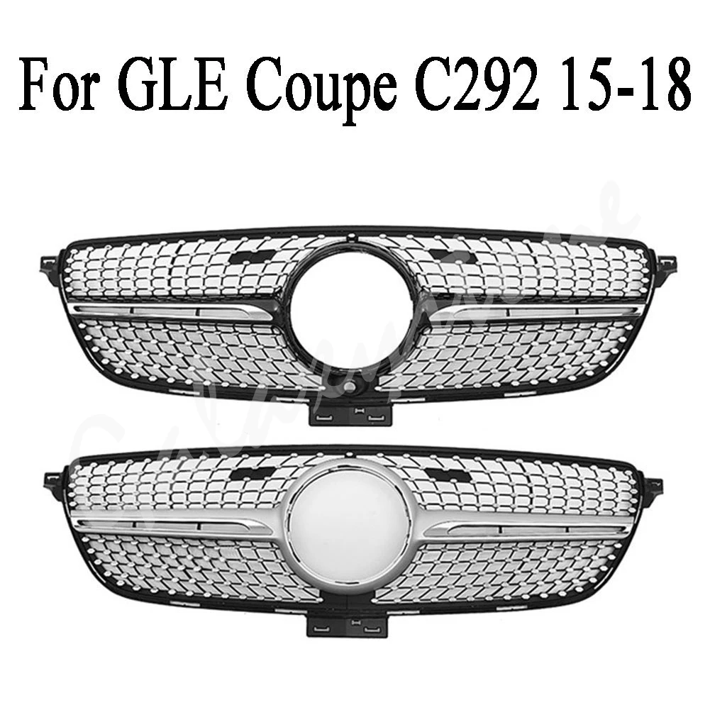 

For MERCEDES GLE COUPE C292 FRONT GRILL Bumper 2015 2016 2017 2018