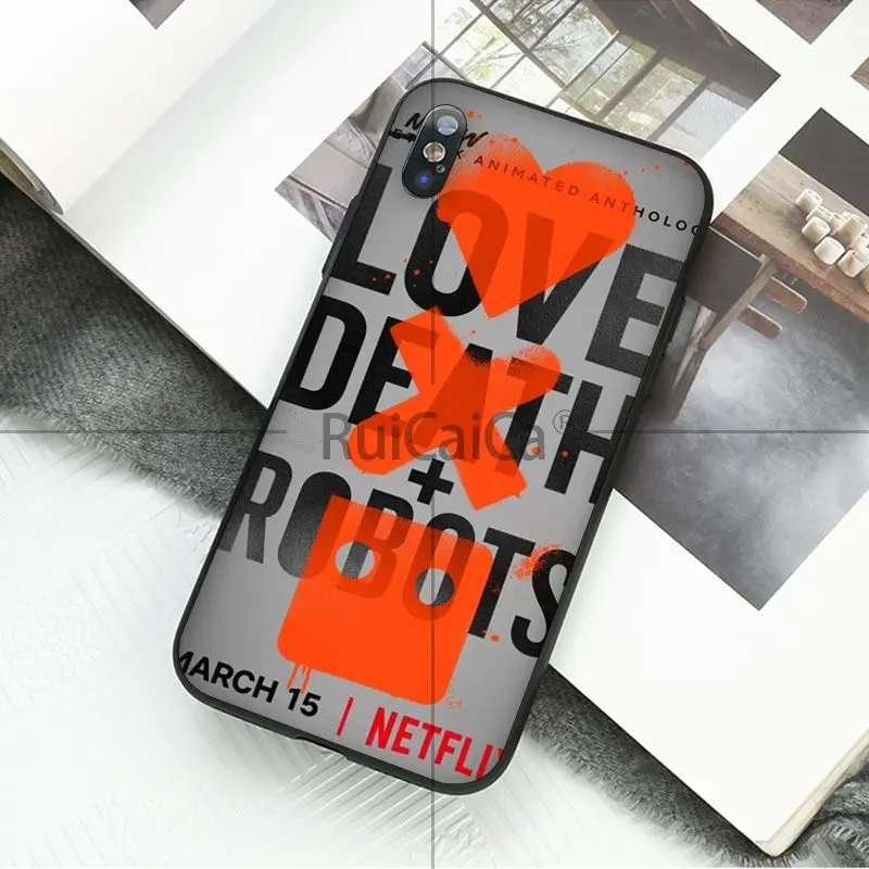 Чехол Ruicaica Love Death and Robots для мобильных телефонов Apple iPhone 8 7 6 6S Plus X XS MAX 5 5S SE XR
