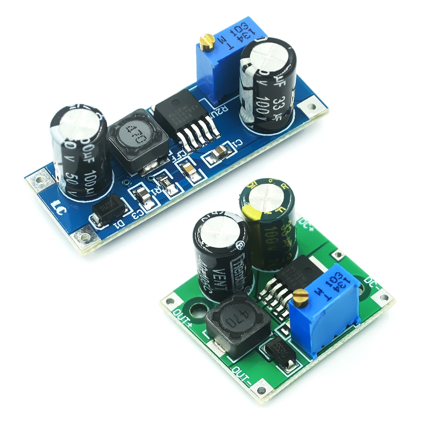 XL7015 DC-DC Dc понижающий модуль преобразователя 5V-80V широкий вход напряжения 7005A LM2596 |
