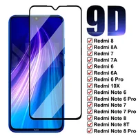 9D Schutz Glas Für Xiaomi Redmi Hinweis 8T 8 7 6 Pro Gehärtetem Screen Protector Redmi 8 8A 7 7A 6 6A K20 K30 Sicherheit Glas Film