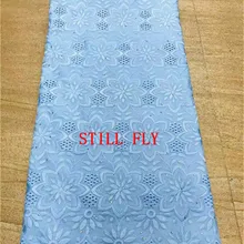 STILL FLY tissu Африканское парчовое полотно для женщин Горячая Распродажа швейцарская вуаль кружева в швейцарском нигерийском стиле сухие кружева с камнем 5 ярдов/лот