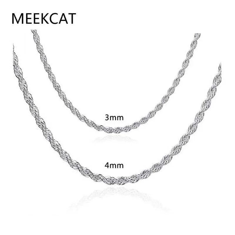Women Silver Necklaces Fine Jewelry 