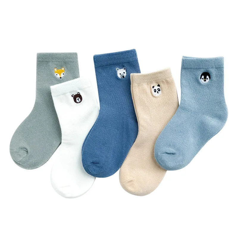 Детские носки зимние трендовые детские носки Носки дышащие комфортные носки для малышей хлопковые носки для маленьких девочек