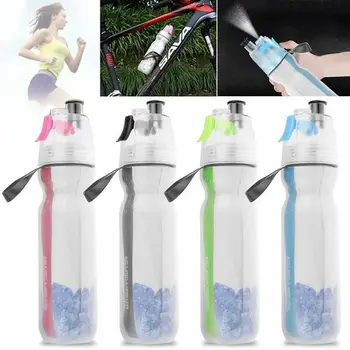 

500ml Running Beverage Accessories Fog Spray Bottle Portable PE Bicycle Driving Rock Climbing Travel Bottle New Arrival