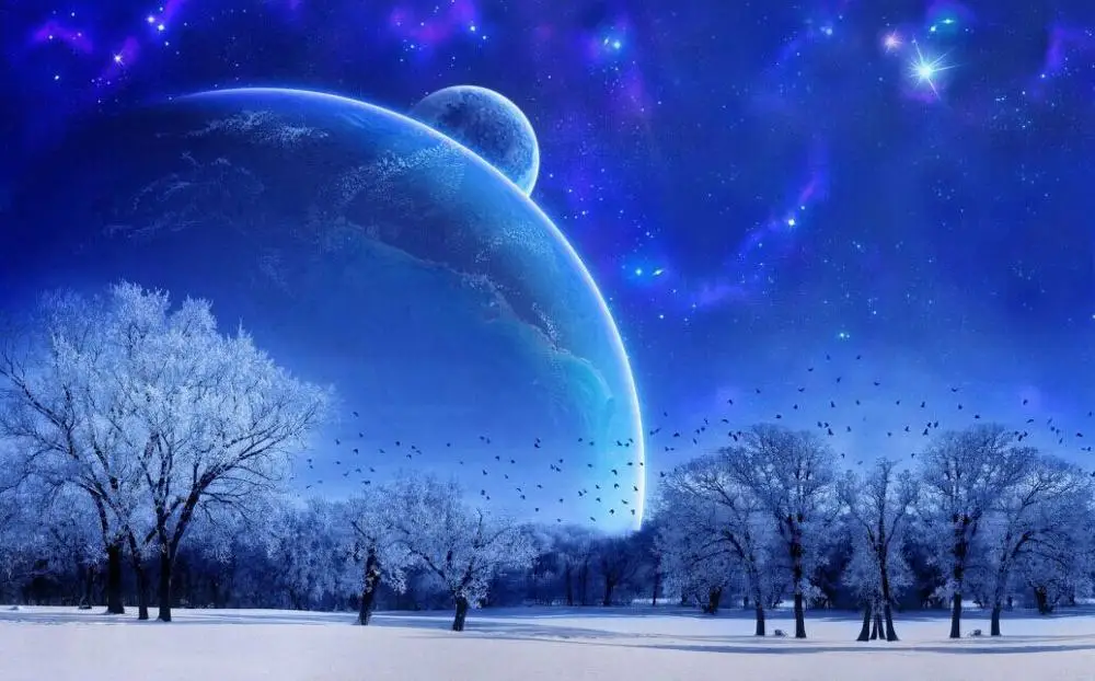 

Деревянная головоломка «Снежная ночь под звездами», 1000 шт., ersion, головоломка, белая карта, взрослые и детские развивающие игрушки