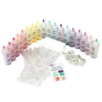 

18 Colors/set One-step Tie Dye Kit DIY Kits for Fabric Textile Craft Arts Clothes for Solo Projects Dyes Paint and Family Fun