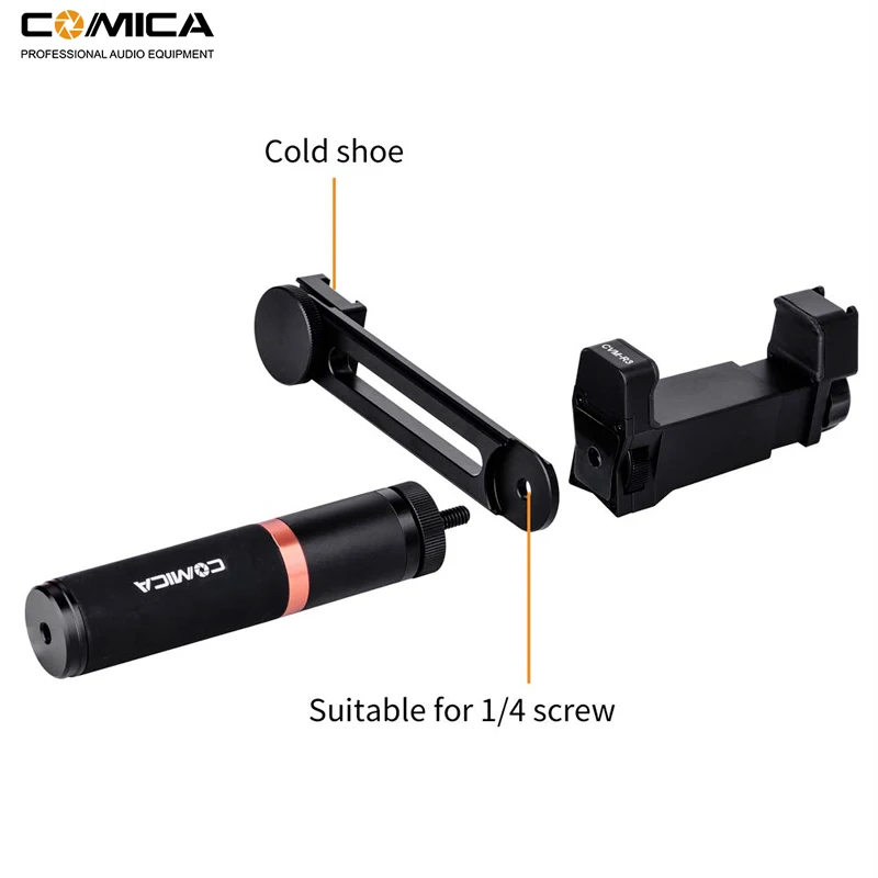 Comica CVM-R3 смартфон видео Rig Рукоятка Ручка Комплект стабилизатора для iPhone X 8 7 6s Plus для samsung huawei и т. д