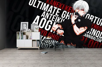 

[Self-Adhesive] 3D Tokyo Ghoul 141 Japan Anime Wall Paper mural Wall Print Decal Wall Murals Belly