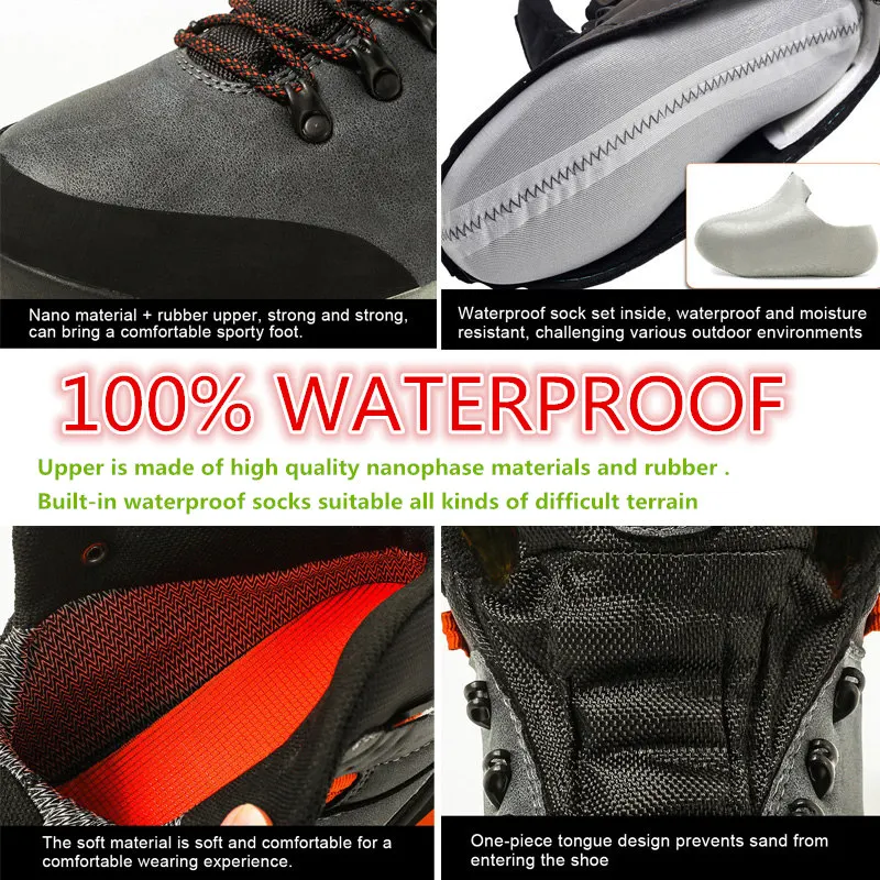 Мужская обувь для походов gomрядом водонепроницаемая активного отдыха альпинизма