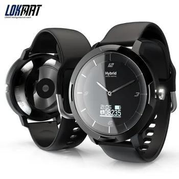 

LOKMAT MK09 Smart Watch 5ATM Waterproof OLED Screen Pedometer Fitness Tracker Blood Pressure Smartwatch Replacement Strap Band