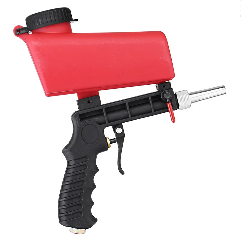 Upgrade Portable Sand Blaste Media Blasting Nozzle Guns Removing Spot