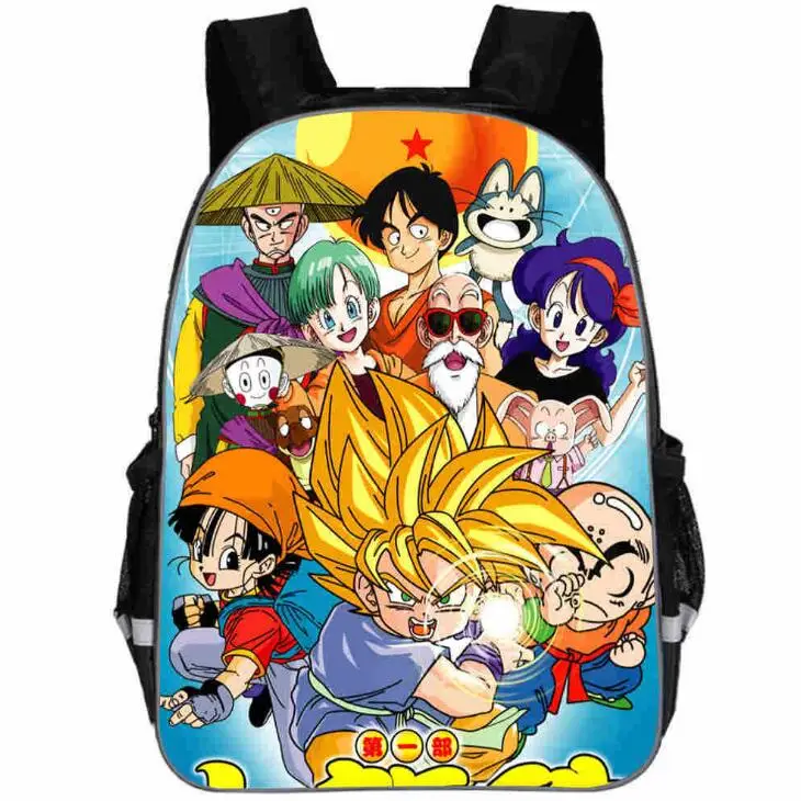 Dragon Ball рюкзак Ультра инстинкт Гоку Z Вегета супер Saiyain повседневные школьные сумки для маленьких мальчиков и девочек подростков Mochilas Bolsa - Цвет: as picture