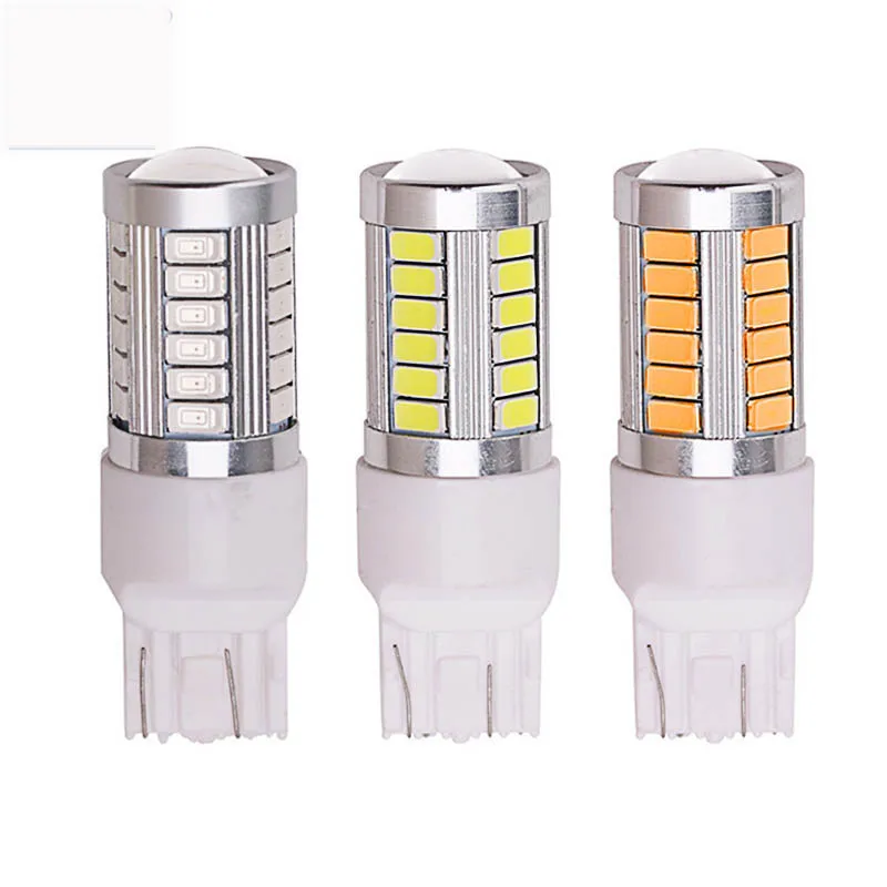 YOUEN T20 W21/5 Вт 1156 1157 7443 7440 W21W 5630 33SMD светодиодный автомобильный тормоз светильник