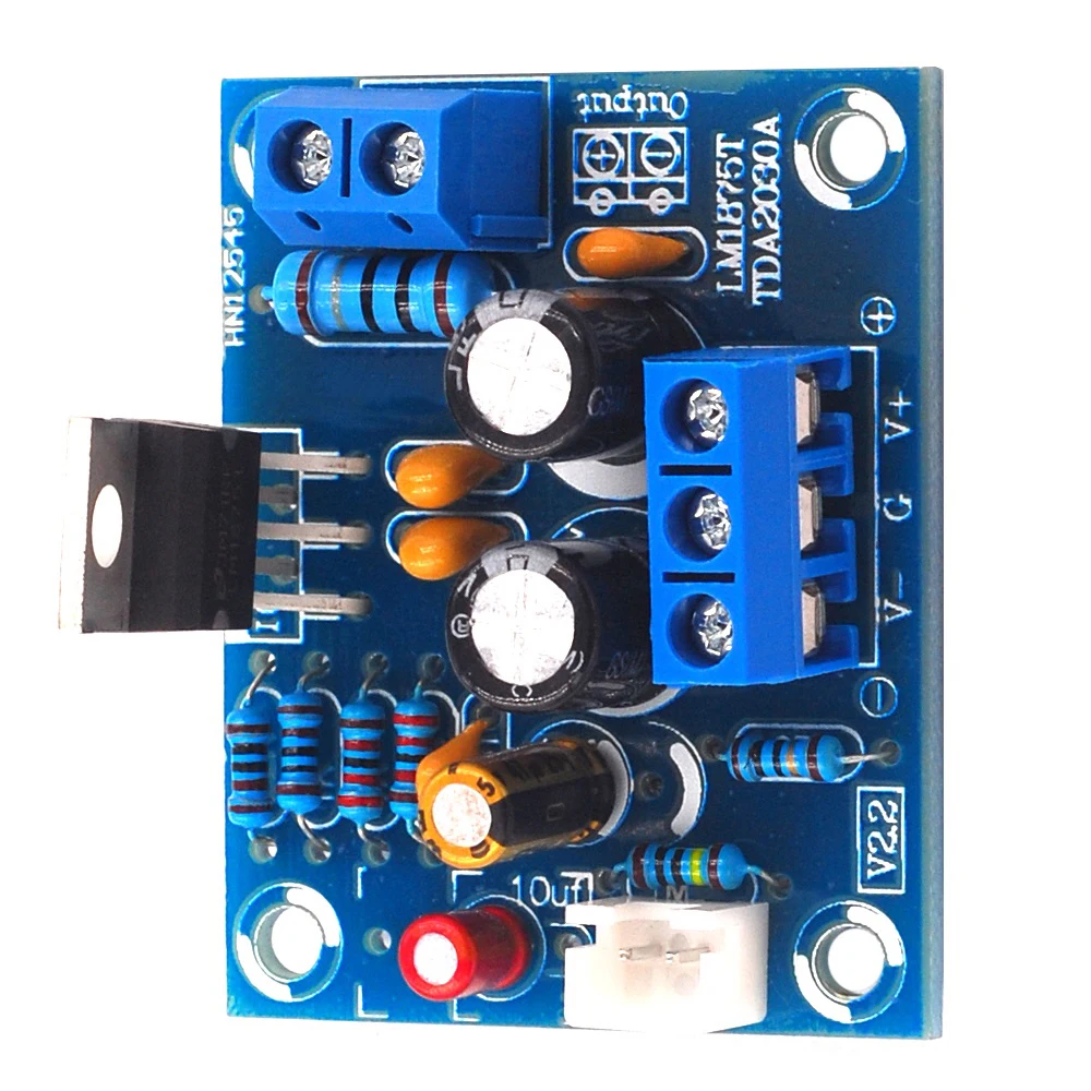 Taidacent 5 Pcs LM1875T Audio Amplifier Circuit Mono Fever Audio Amplifier Board 20W Speaker Amp DIY Mono Audio Amplifier Kit