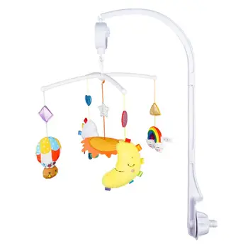 

Baby Crib Mobile Holder Rattles 0-12 Months Music Rotating Bed Bell Infants Toys