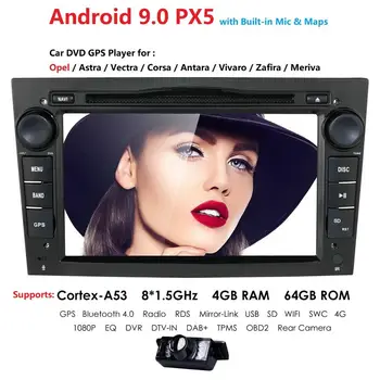 

Android 9.0 Autoradio 2 Din Car DVD GPS Navigation for Opel Astra H G J Antara vectra c b Vivaro astra H corsa c d zafira b Wifi