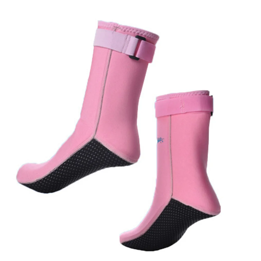 

1 Pair 3MM Anti Scratch Yoga Beach Diving Socks Adult Fitness Non Slip Quick Drying Underwater Keep Warm Water Sports Neoprene