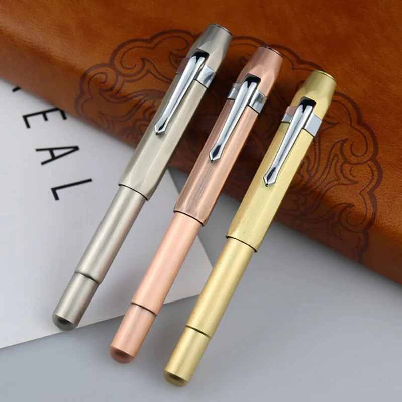 Классический дизайн Kaweco латунная Спортивная карманная авторучка тяжелый металл медь ручка для письма может гравировать купить 2 ручки отправить подарок