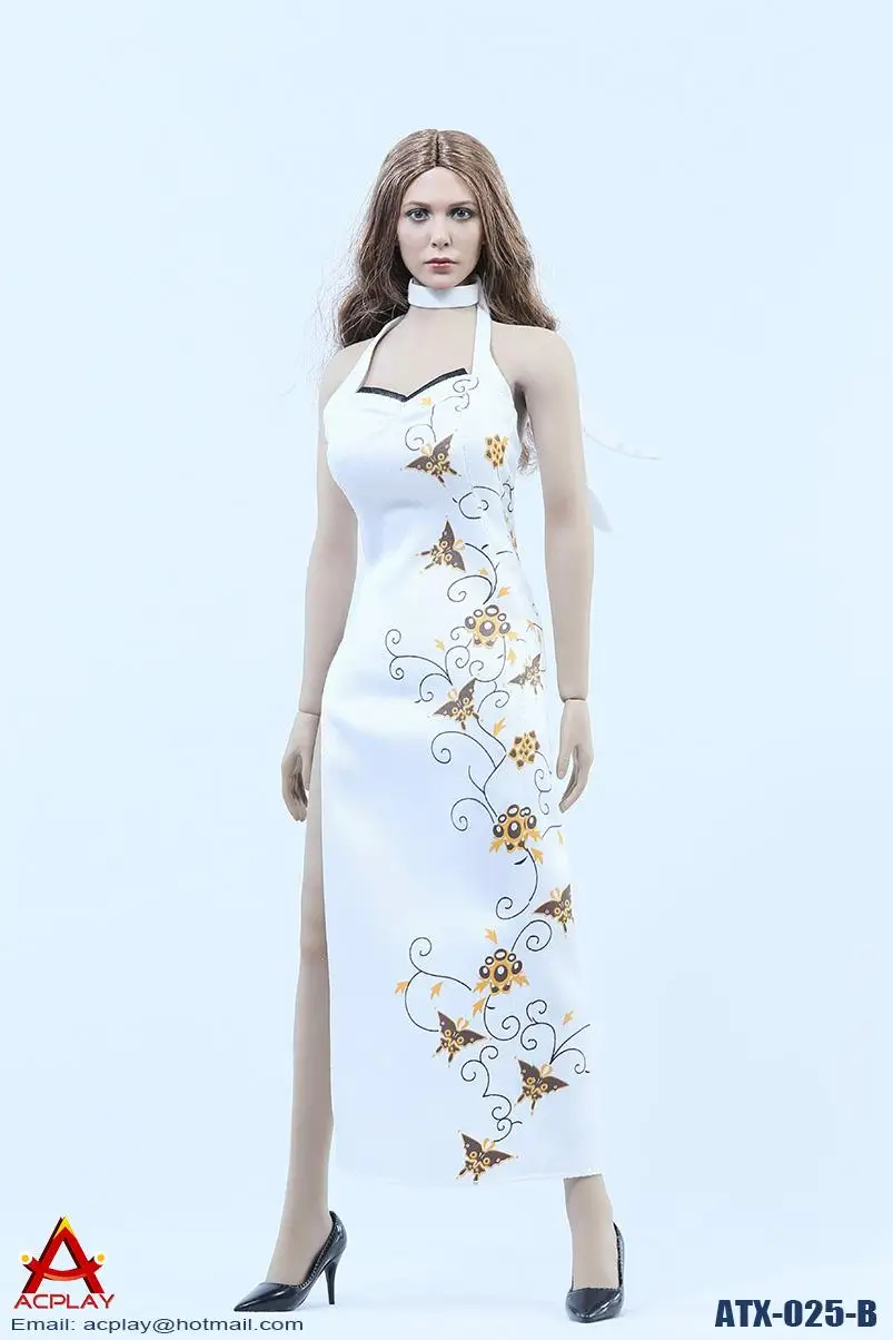 Mnotht 1/6 ATX025 Женская фигурка сексуальная одежда Cheongsam и обувь на высоком каблуке модели Сделай Сам аксессуары Игрушка