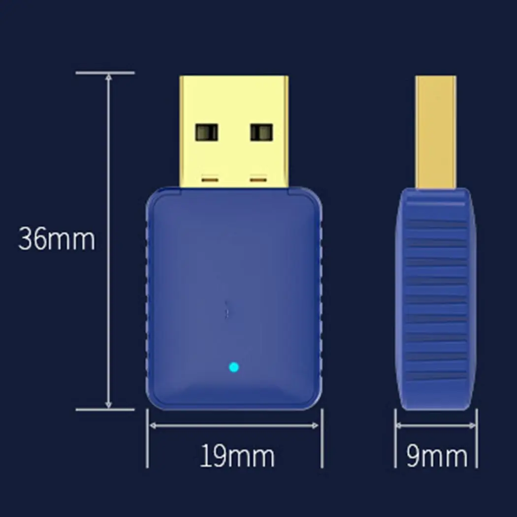 USB 2,0, 600 Мбит/с двухдиапазонный Bluetooth беспроводной WiFi адаптер