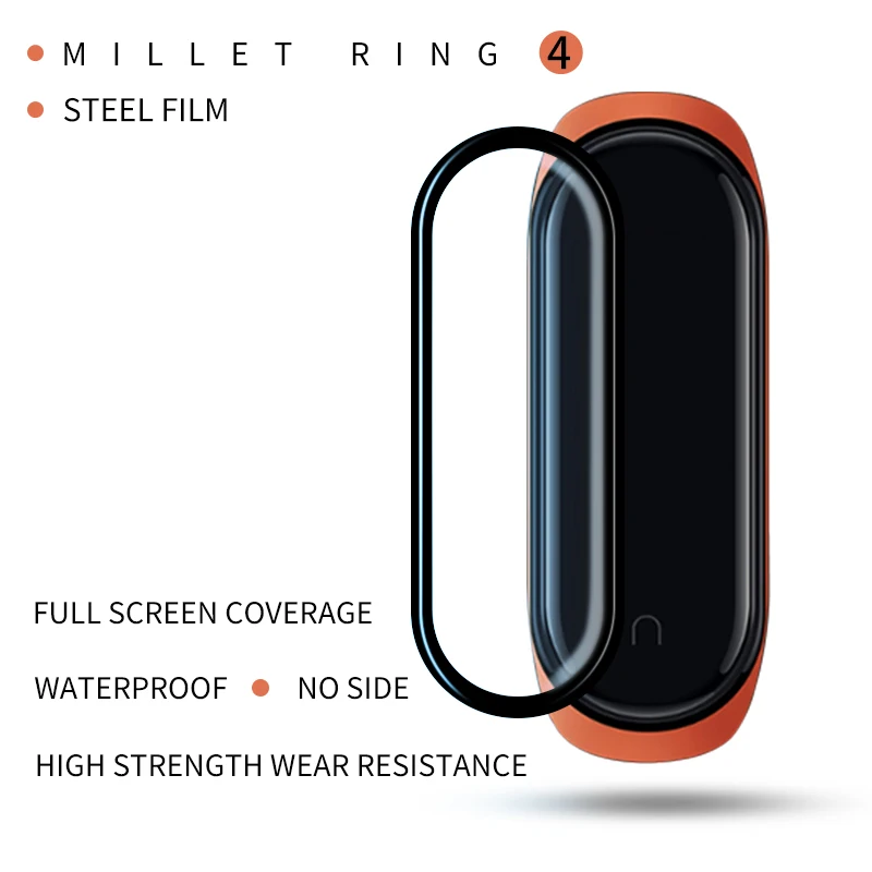 Защитная пленка для mi band 4 3 ремешок Взрывозащищенный/Устойчивый к царапинам