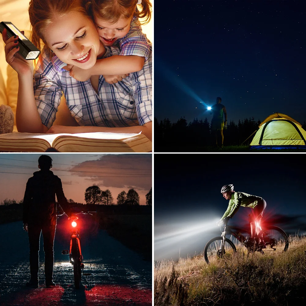 3000 Lumens Bicycle Lights Ebuyfire Usb 