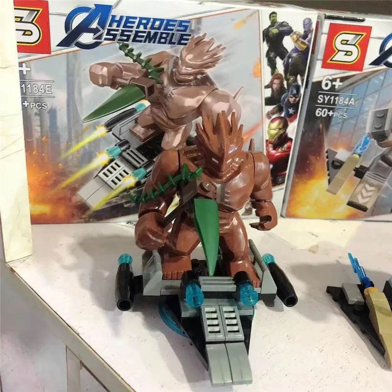 40 шт./лот SY1184 Супергерои Мстители Железный человек робот Халк Buster venom наборы Строительный Блок Детские игрушки edcation модель детские игрушки