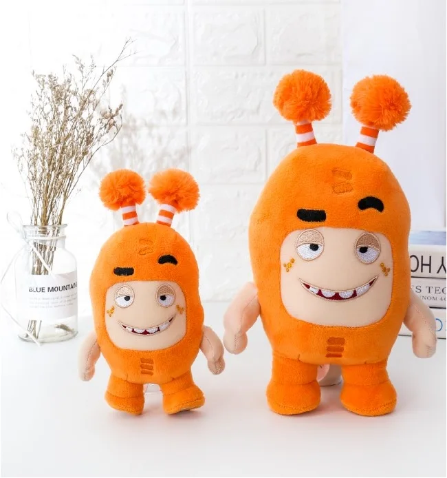 Рождественские подарки 7 цветов 17 см/24 см Oddbods мультфильм предохранитель Джефф Ньют Odd ZEE Bods мягкие животные плюшевые животные куклы игрушки детские подарки