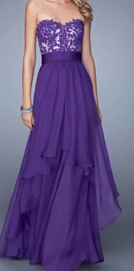 Vestido longo robe de soiree, новинка, сексуальное, милое, кружевное, с аппликацией, фиолетовое, длинное, вечернее платье, вечерние платья, платья для выпускного вечера - Цвет: same as picture