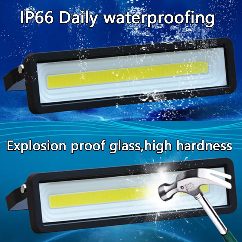 프로젝터 Led 램프 Led 투광 조명 IP65 비품 50W 방수 풍경 벽 야외 하우징 조명, 220V 230V 스포트라이트