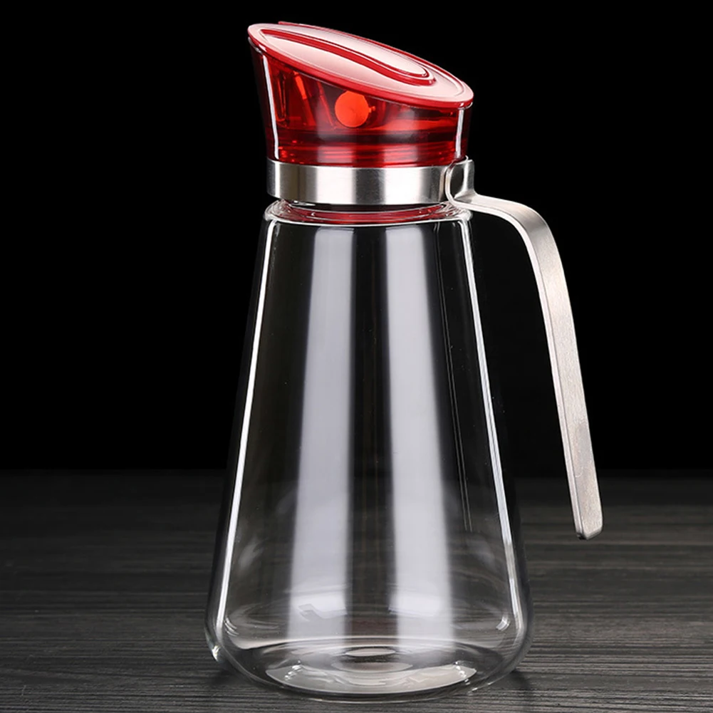 500 мл стекло масло уксус Диспенсер оливкового масла бутылка домашняя кухонная для хранения Контейнер практичные автоматические кухонные инструменты с ручкой