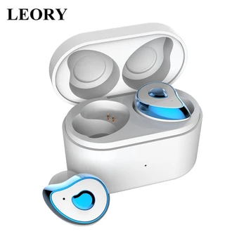 

TWS True Wireless Earbuds bluetooth 5.0 In Ear Stereo Auto Paring Noise-cancelling Earphones with Mic Charging Box