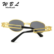 WarBLade металлическая оправа стимпанк женские солнцезащитные очки, прозрачные линзы очки дизайнерские очки Уникальные готические солнцезащитные очки