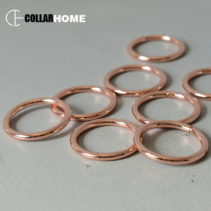 50pcs 30mm metal O rings wheel buckles dog harness collar backpack bag straps O shaped buckles DIY sewing accessories