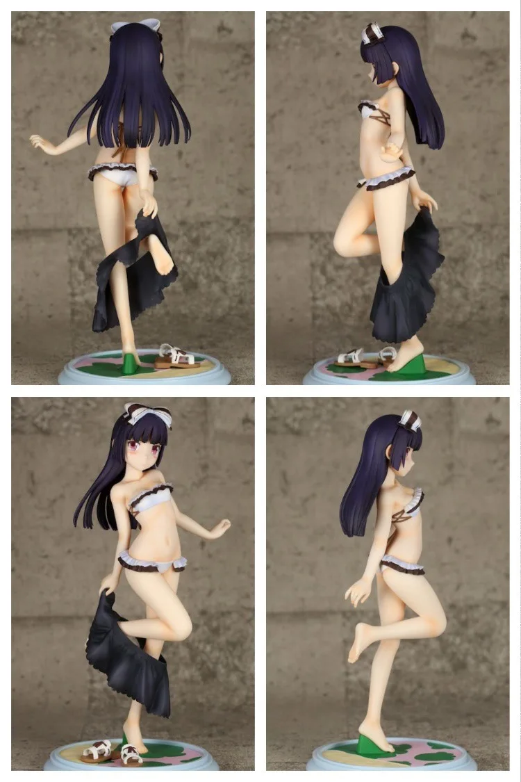 Special Offer! My Sister Can Not Be So Cute Swimwear Black Cat Five Coloured Glaze Summer Boxed Garage Kit
