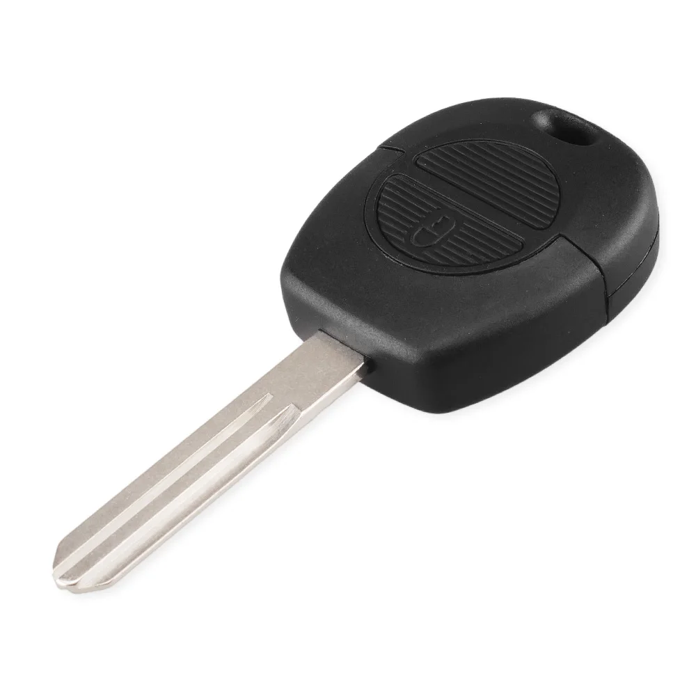 KEYYOU хорошее качество 2 кнопки дистанционного ключа автомобиля оболочки Брелок чехол для Nissan Micra Almera Primera X-Trail Замена