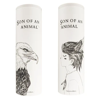 

Eagle and Boy style White and Black pencil case pen box NBX Newmebox School stationery with Erasable Whiteboard Solar calculator