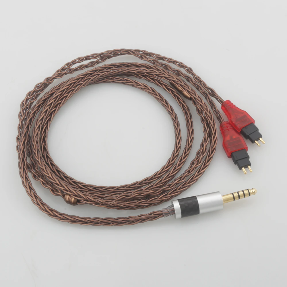 Audio 4 4 mm 2 5mm TRRS Balanced Male Upgrade Headphone Cable for HD650 HD565 HD580 HD600 HD660S HD25 Headphones