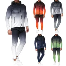 ^^Best Offers Mens Sport Suit Tracksuit 2019 Autumn Dyeing Zipper Print Sweatshirt Top Pants Sets Hip Pop Cool Streetwear ^^Best Offers Mens Sport Suit Tracksuit 2019 Autumn Dyeing Zipper Print Sweatshirt Top Pants Sets Hip Pop Cool Streetwear