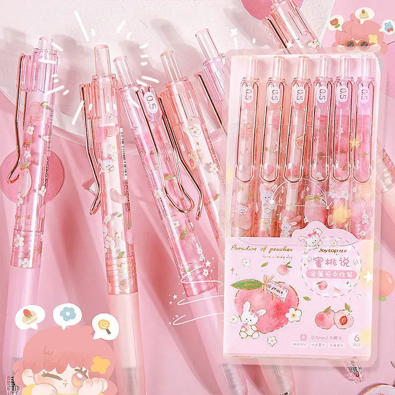 4pcs/set Cute Gel Pens Sakura powder mint green Pen Kawaii Ballpoint School  Canetas Boligrafos Gift Stationery Office Supply - Price history & Review, AliExpress Seller - Ameng Store