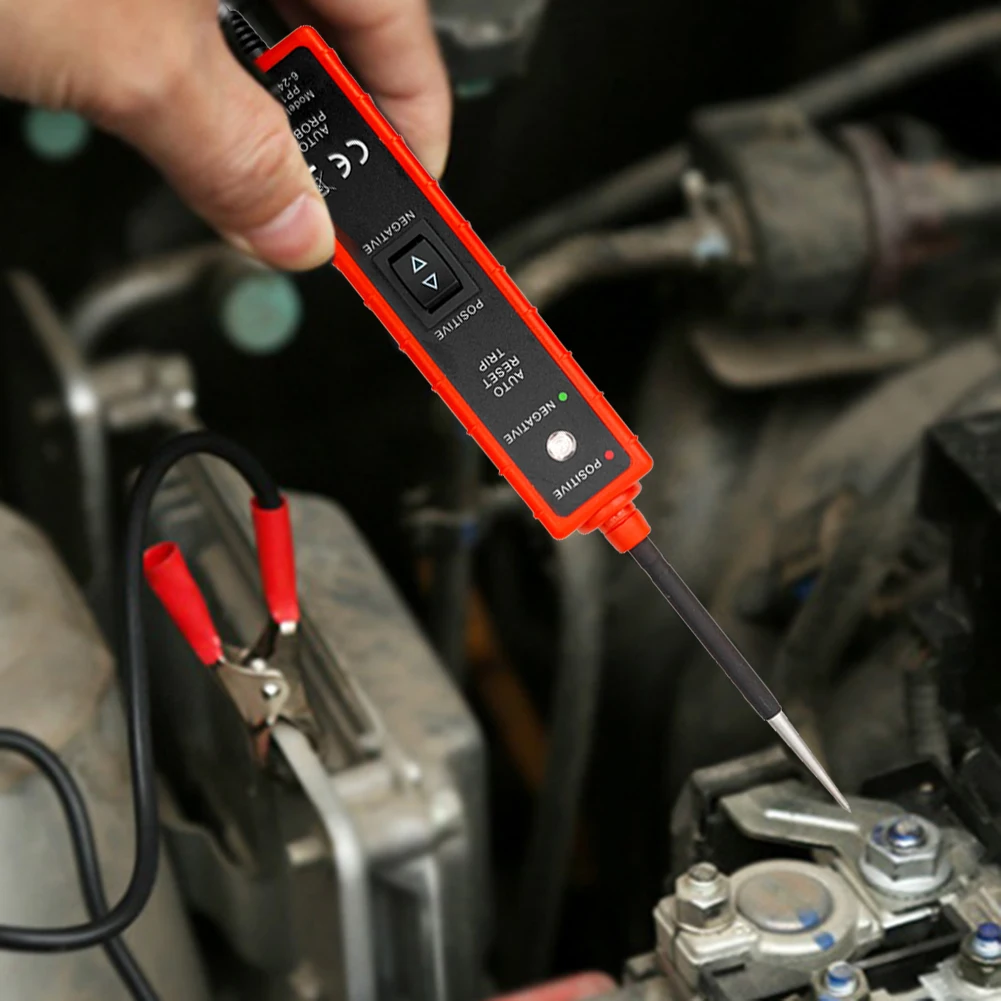 Professional Power Probe Circuit Tester Car Monitor Pen Electrical Current Voltage Device Automobiles Accessories