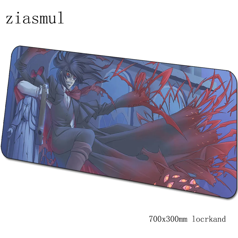 Hellsing коврик для мыши, популярный компьютерный коврик, 700x300x3 мм, игровой коврик для мыши, большой массовый узор, падмаус, клавиатура, игры, ПК, геймер, стол - Цвет: pattern 1